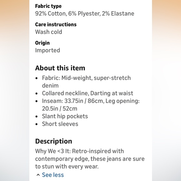 Free People Women's Jayde Flare Jumpsuit Dark Indigo Denim with Flare large - Picture 6 of 7